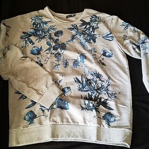 American stitch (floral print) sweater